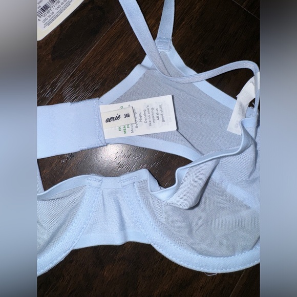 🦋 NWT! Aerie Smoothez Mesh Unlined Balconette Bra - Picture 7 of 14